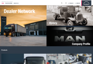 ผลงานเว็บไซต์ MAN Truck & Bus Asia Pacific Co.,Ltd. ผลงานเว็บไซต์ MAN Truck & Bus Asia Pacific Co.,Ltd.